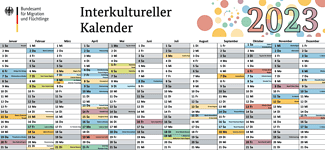 Gratis: Interkultureller Kalender 2023 Kostenlos Bestellen