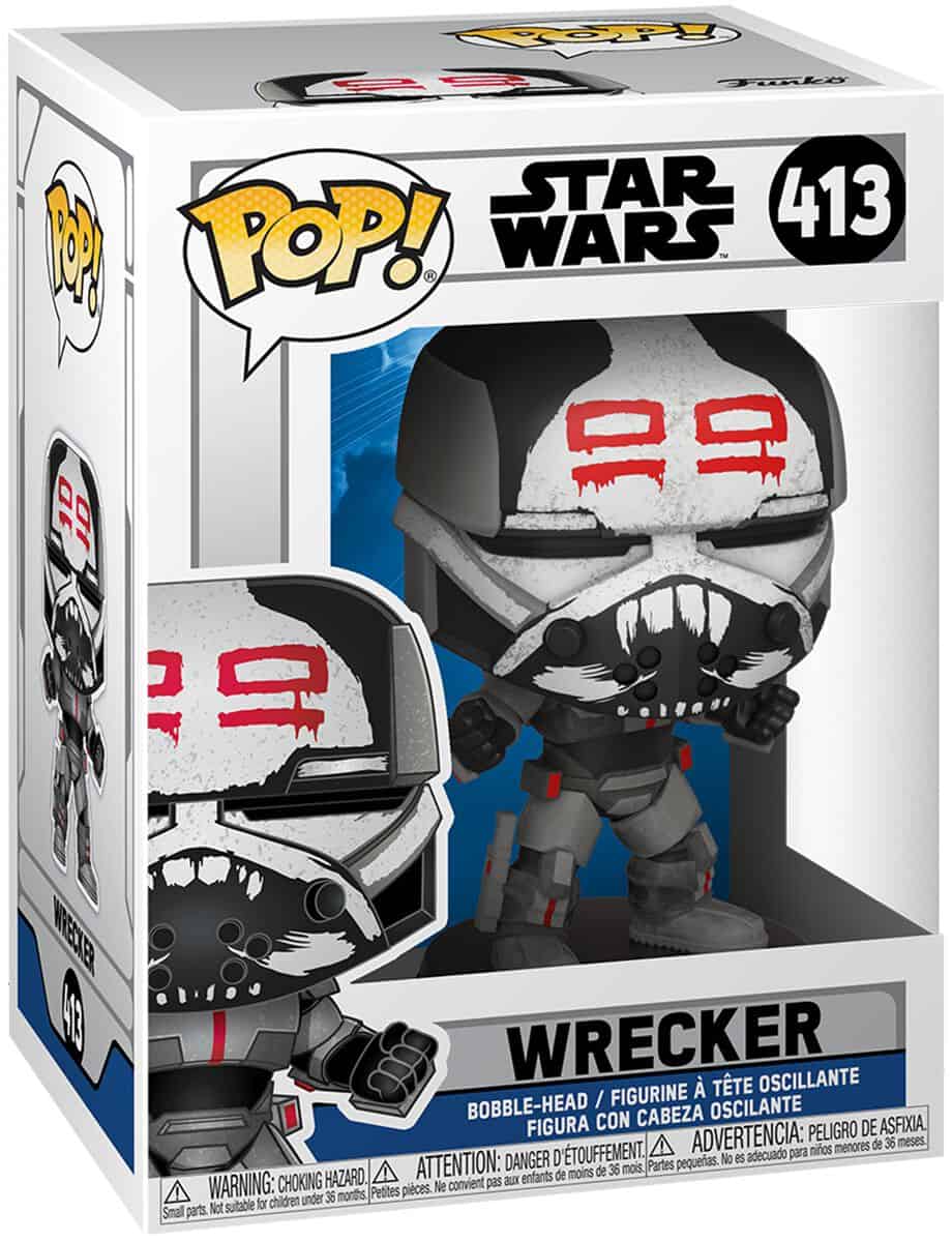 Funko Pop Star Wars Clone Wars Wrecker Nr. 413 (52027) - für 7,99 € inkl. Versand statt 12,99 €