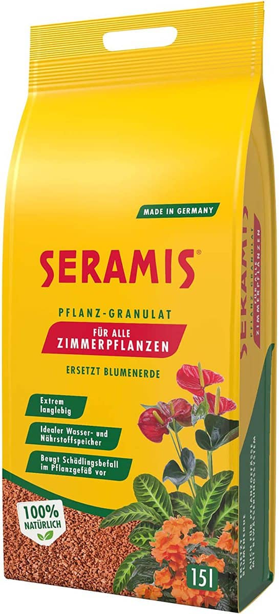Seramis Pflanz-Granulat für alle Zimmerpflanzen (15 Liter) - für 10,95 € [Prime] statt 15,18 €