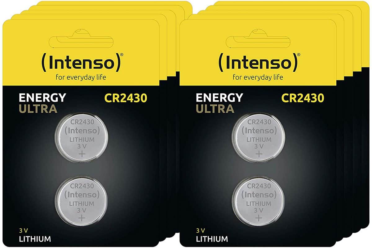 20er-Pack Intenso Energy Ultra Lithium Knopfzelle CR2430 - für 7,84 € [Prime] statt 17,39 €