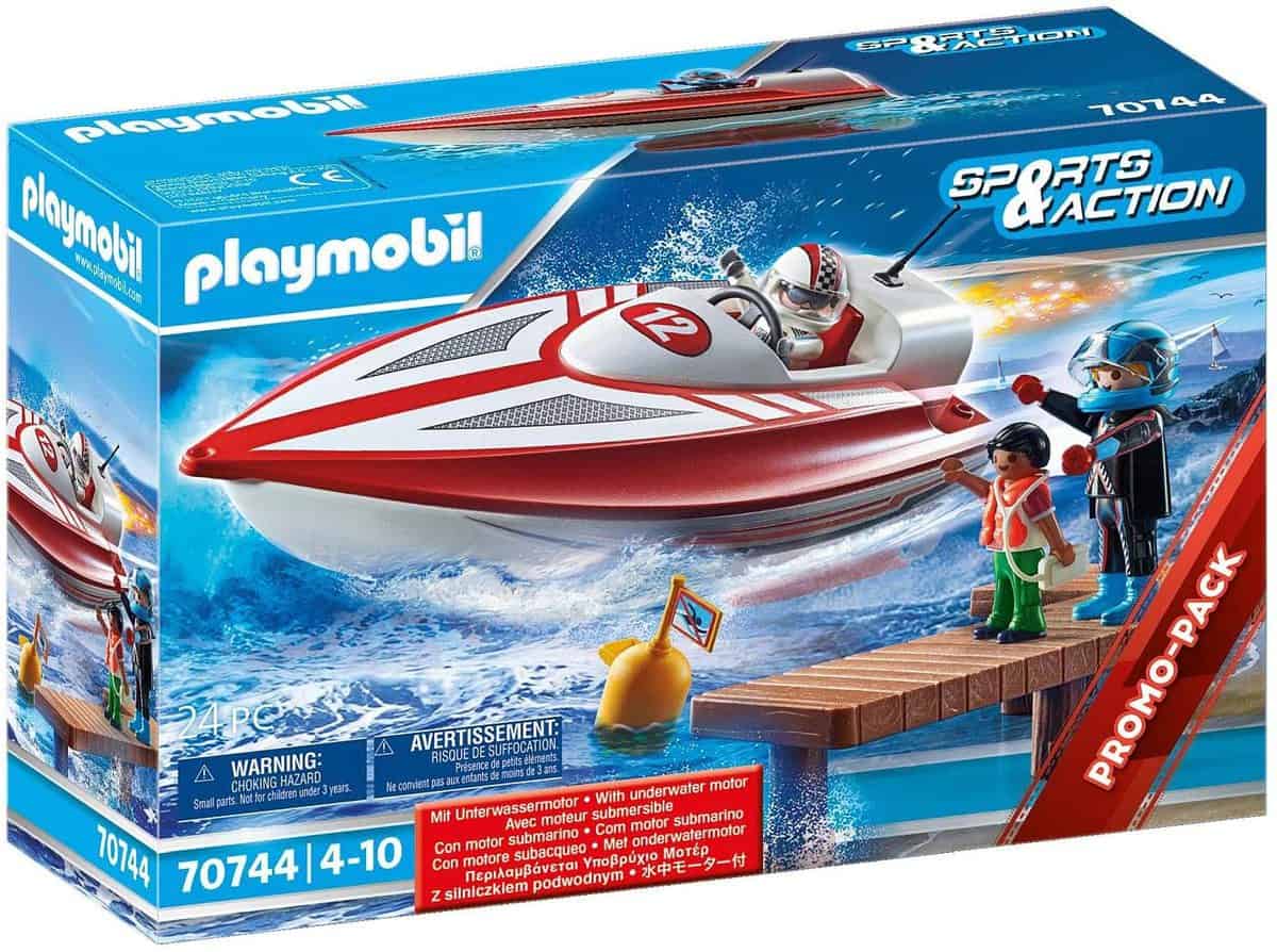 Playmobil Speedboot mit Unterwassermotor (70744) - für 11,22 € [Prime] statt 18,75 €