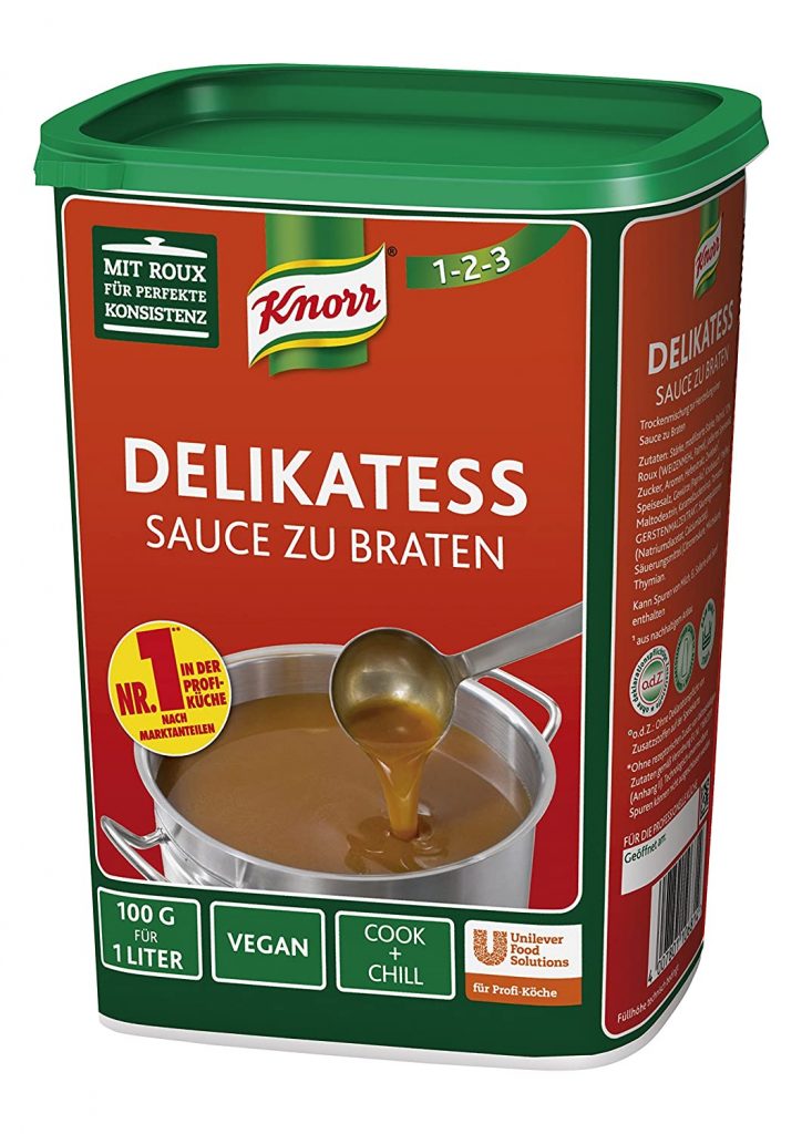 Knorr Delikatess Sauce zu Braten
