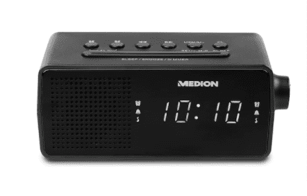 MEDION® LIFE® E66407 PLL-Uhrenradio, LED-Display für 4,95 € inkl. Versand