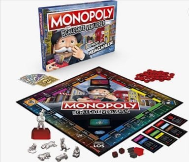 Monopoly für schlechte Verlierer 😤 (E9972) für 15,49 € inkl. Prime Versand (statt 28,31 €)