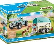 PLAYMOBIL Country 70511 PKW mit Ponyanhänger für 21,99 € inkl. Prime-Versand