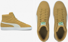 Puma Suede Mid XXI Sneaker, gelb/weiß für 26,97 € inkl. Versand