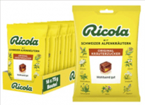 16 x Ricola Original Schweizer Kräuterbonbon (je 75g Beutel) ab 11,85 € (statt 20,00 €)