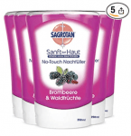 5x Sagrotan No-Touch Nachfüller Brombeere und Waldfrüchte ab 9,79 € inkl. Prime Versand (statt 20,02 €)