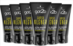 Schwarzkopf got2b Superkleber unzerstörbares Styling Gel, 6er Pack (6 x 150 ml) ab 13,98 € inkl. Prime Versand