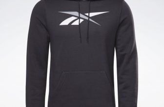 Reebok Training Essentials Vector Pullover Hoodie [Gr. XS bis L/ bei 2 Hoodies mit Gutschein 33,96 €]für 23,10 € inkl. Versand statt 42,94 €