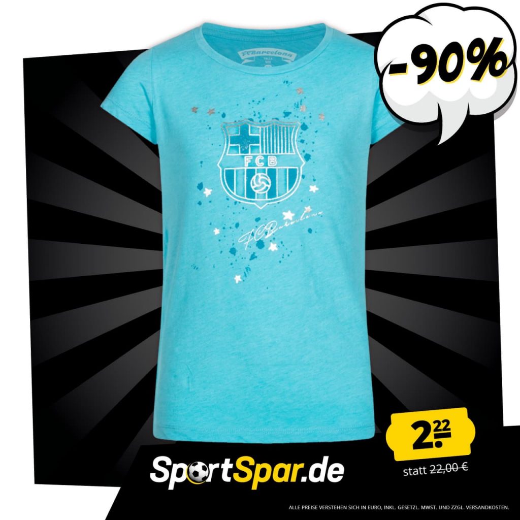 FC Barcelona Mädchen T-Shirt