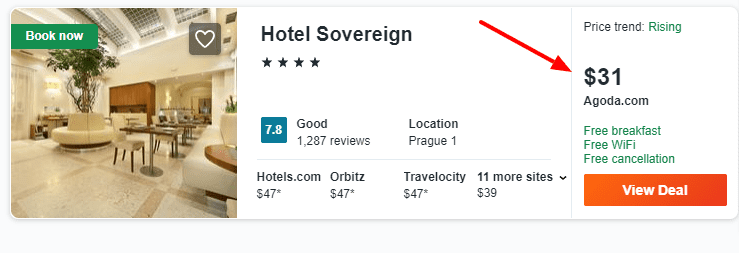 Hotel Sovereign 2 21 — 2 22