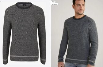 JOOP Jeans Pullover Zino in Grau