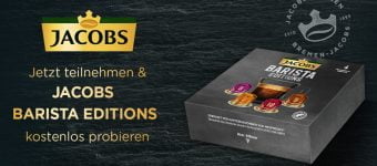 Gratis: 4er Packung Jacobs Barista Editions Kapseln als Probe