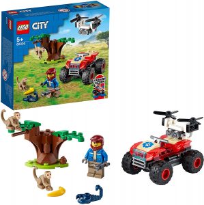 LEGO 60300 City Wildlife Tierrettungs-Quad Geländewagen, Spielzeug-Quad ab 5 Jahre für 6,61€ inkl. Lieferung (Prime)