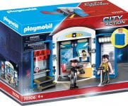 PLAYMOBIL City Action 70306 Spielbox In der Polizeistation für 9,99 € inkl. Prime-Versand