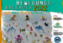 Gratis: Bewegungskalender 2022 der Deutschen Sportjugend