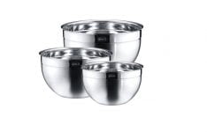 Rösle Schüssel Set aus Edelstahl (3-tlg.) – für 42,50 € versandkostenfrei statt 53,94 €