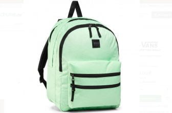 VANS Schoolin It Bac Rucksack in grün für 27,50 € inkl. Versand statt 36,00 €