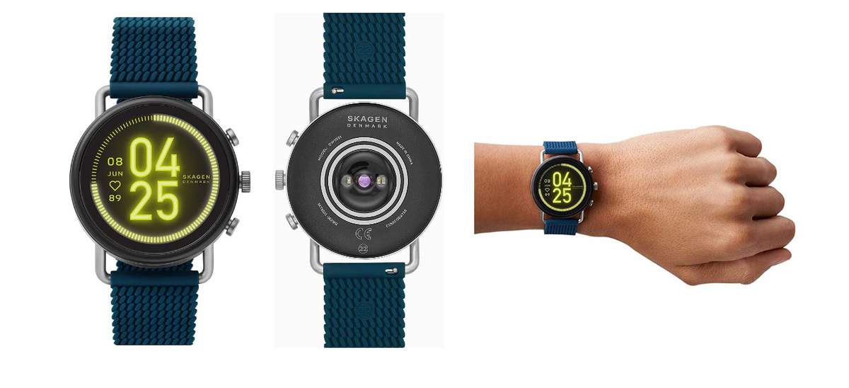 Skagen Smartwatch HR Falster 3 in blau - für 81,56 € inkl. Versand statt 157,00 €