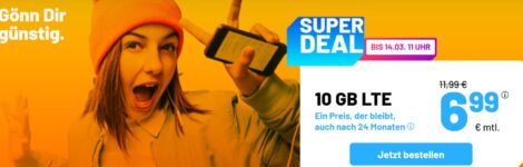 GB Datenflat mit GB LTE