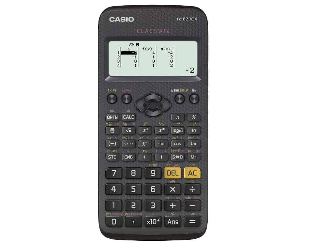 CASIO FX-82DE X Taschenrechner - für 14,98 € inkl. Versand statt 20,98 €