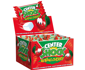 Center Shock Rolling Cherry 1 Box Mit 100 Kaugummis Kirsche Mix Extra Sauer Amazon.de Lebensmit