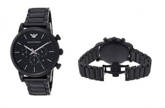 Emporio Armani AR1895 Herren-Armbanduhr aus Edelstahl für 136,12 € inkl. Versand (statt 169,00 €)