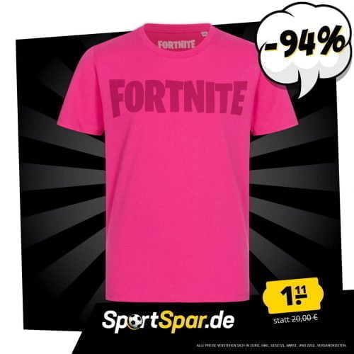 FORTNITE Kinder T-Shirt (Gr. 140 bis 176) für 1,11 € zzgl. Versand