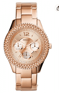 Fossil Damen Analog Quarz Uhr Mit Edelstahl Armband Es3590 Amazon.de Uhren