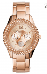 Fossil Damen Analog Quarz Uhr mit Edelstahl Armband ES3590 Amazon.de Uhren