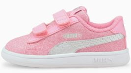 PUMA Baby-Mädchen Smash V2 Glitz Glam V (Gr. 27 bis 35) für 13,08 € inkl. Versand (statt 27,23 €)
