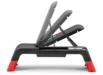Reebok Deck Multifunktions-Stepbench, schwarz/rot für 85,59 € inkl. Prime Versand (satt 149,00 €)