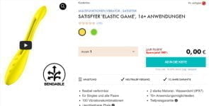 Satisfyer Elastic Game Multifunktonen Vibrator e1663097297515