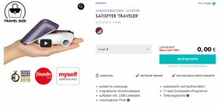 Satisfyer Traveler Druckwellenvibrator e1654679872842