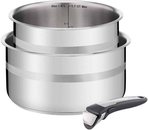 Tefal Jamie Oliver Ingenio Kochtopf-Set 3-Teilig L95693