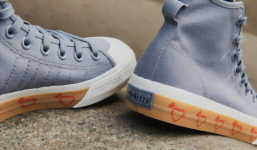 adidas x Human Made Nizza Hi grau 43einhalb Sneaker Store