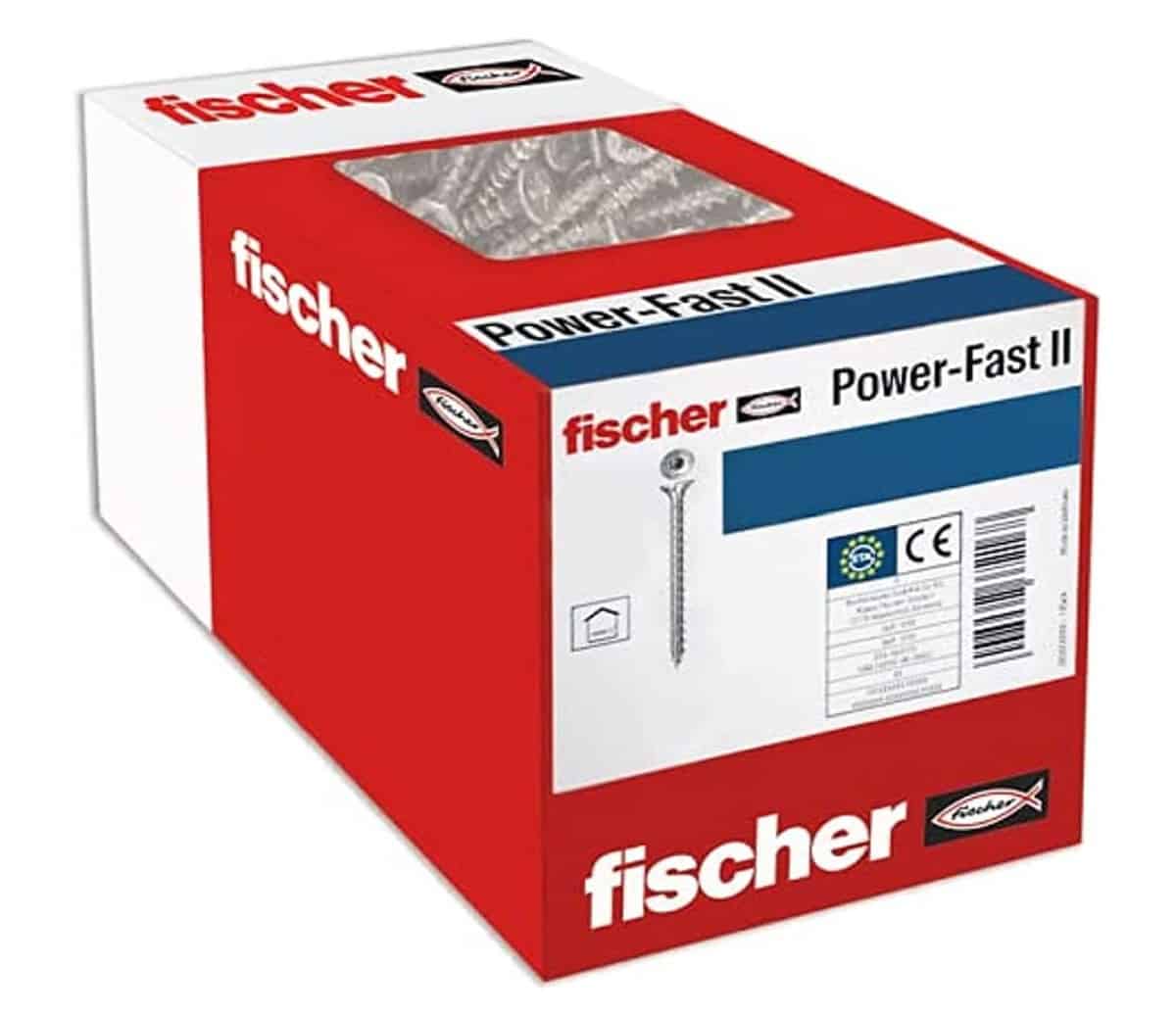 Fischer Holz-/Spanplattenschraube PowerFast II 8 mm x 120 mm Tellerk. 50 Stück kaufen bei