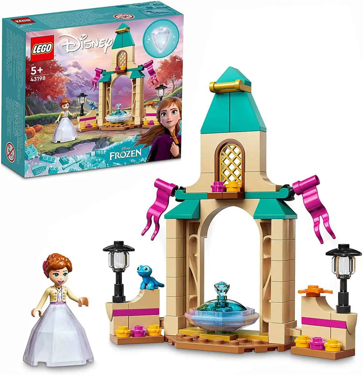 LEGO (43198) Disney Annas Schlosshof Eiskönigin 2 für 7,14 € inkl. Prime-Versand (statt 10,44 €)