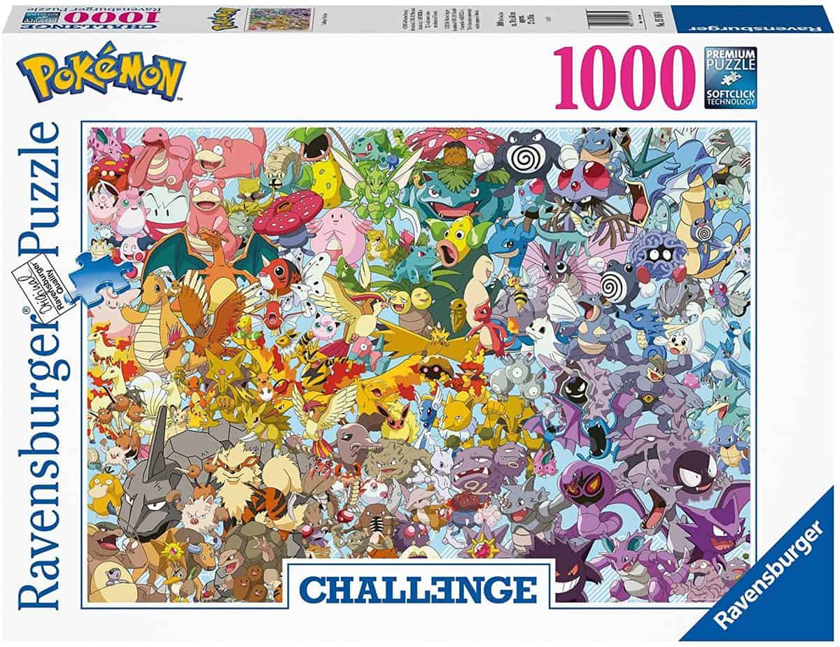 Ravensburger 15166 - Challenge - Pokémon Puzzle (1.000 Teile) - für 5,39 € inkl. Versand [KultClub] statt 12,99 €