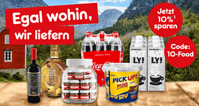Netto Online: 10 % Rabatt auf Lebensmittel ohne MBW