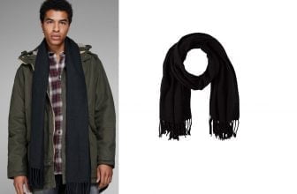 JACK JONES Herren Jacsolid Woven Scarf Noos Schal