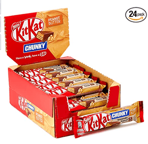 Nestle Kitkat Chunky Peanut Butter Schokoriegel Knusper Riegel Mit Erdnusscreme Knuspriger Waffel