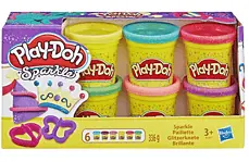 PlayDoh A5417EU9 A5417EU8 Glitzerknete fuer fantasievolles und kreatives Spielen Multicolor Amazon.