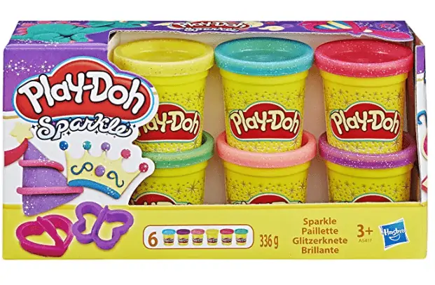 PlayDoh A5417EU9 A5417EU8 Glitzerknete für 6,59 € inkl. Prime-Versand
