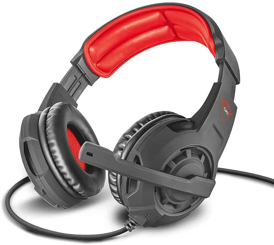 Trust GXT 310 Radius Gaming-Headset (Over-Ear, geschlossen, 3.5mm Klinke, 1m-Kabel & 1m-Verlängerung) - für 11,99 € [Prime] statt 19,99 €