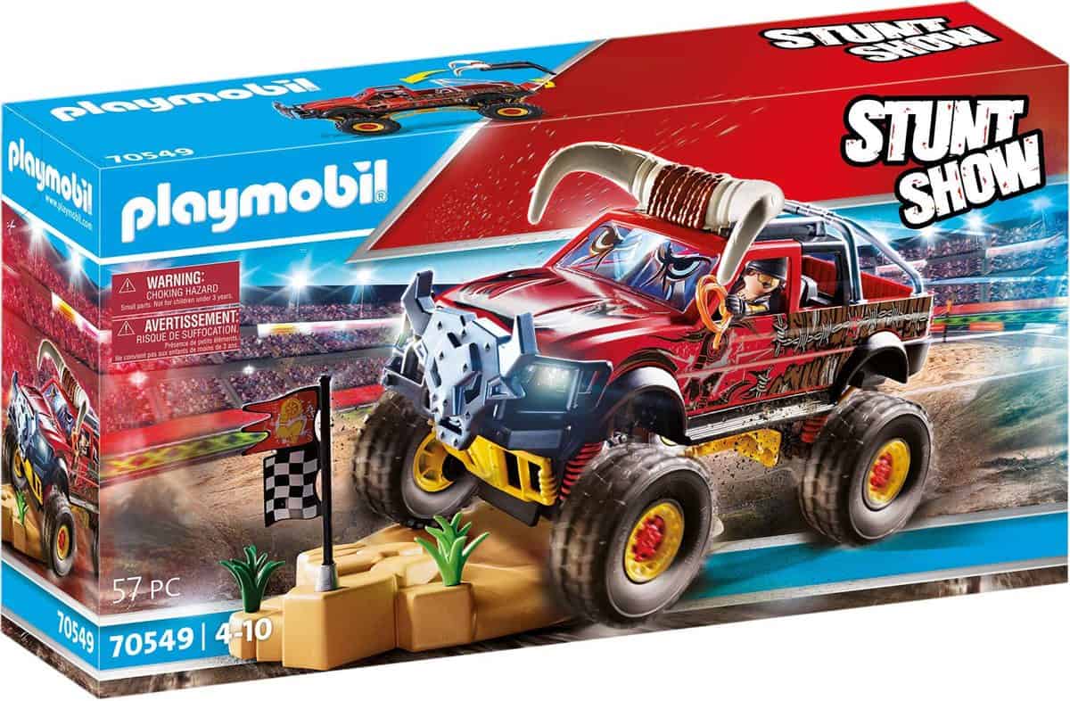 Playmobil Stuntshow - Monster Truck Horned (70549) - für 24,98 € inkl. Versand statt 30,72 €