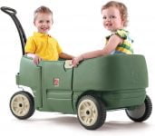 Kinderbollerwagen Step2 Wagon for Two Plus in grün – für 116,00 € inkl. Versand statt 159,90 €