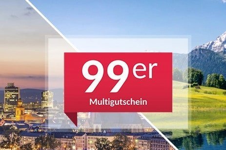 Animod Hotelgutschein: 3 Tage für 2 Personen inkl. Frühstück 99,98€