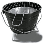 ACTIVA Grilleimer Feuerkorb für 12,99 € inkl. Prime Versand (statt 23,80 €)